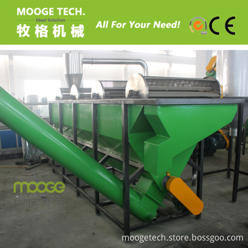 Automatic Plastic PET Flakes Floating Washing Machine
